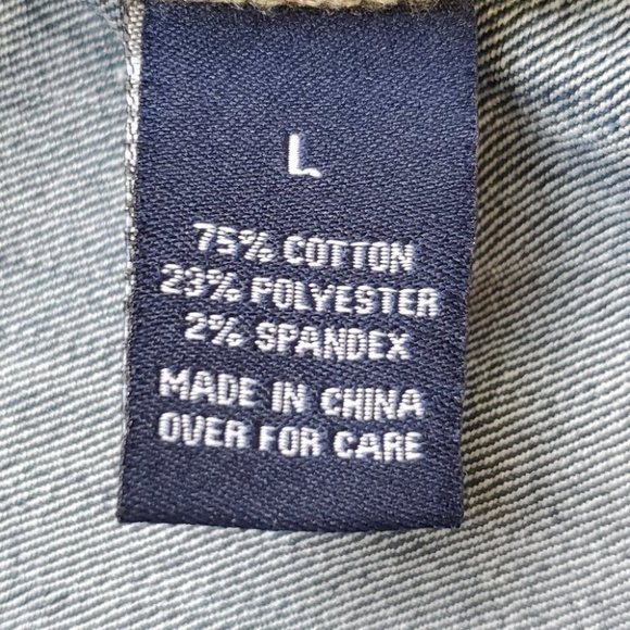 Amethyst Jean Harley Davidson Applique Vest, L (J) - Picture 11 of 12